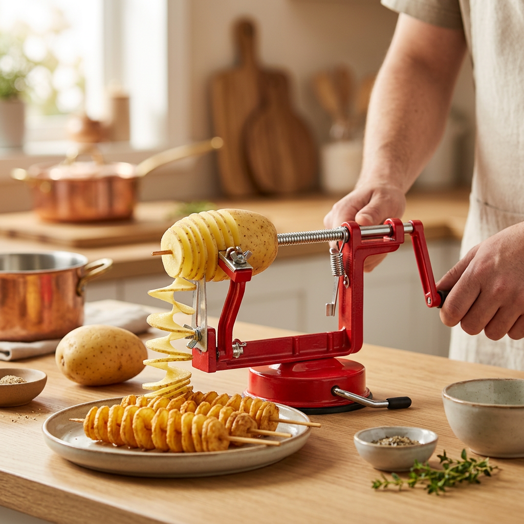 Máquina de Espiropapas | Sorprende con Picoteos Gourmet detalle